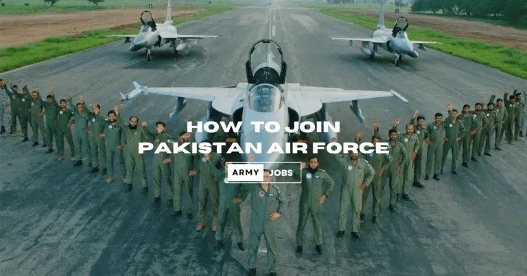 Join Pak AIr Force