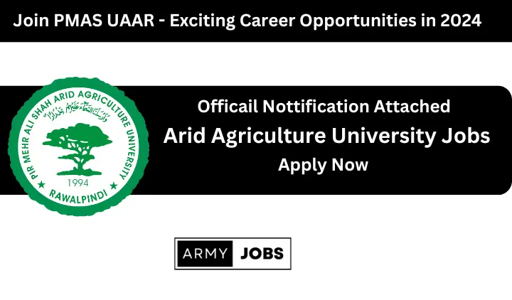 Arid Agriculture University Jobs