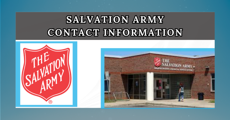 salvation army contact information