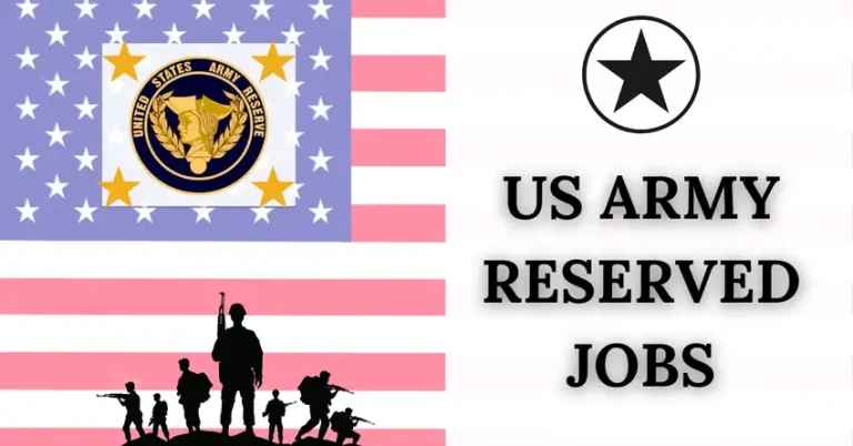 US ARMY RESERVED JOBS