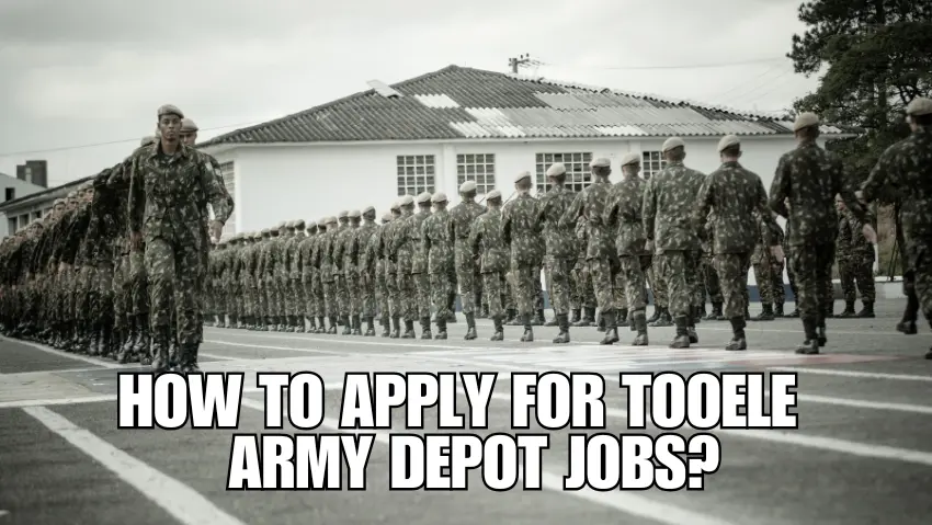 Tooele Army Depot Jobs 2025