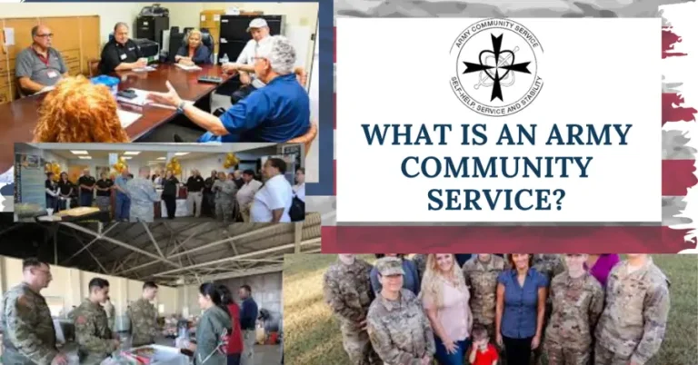 What is an Army Community Service?